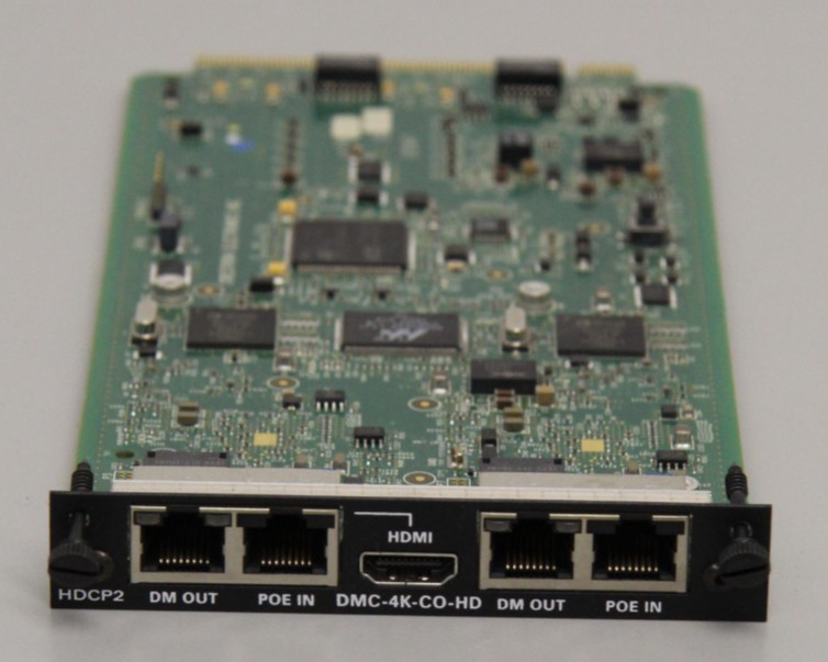Crestron DMC-4K-CO-HD 2-Channel HDBaseT 4K DigitalMedia 8G+ Output Card