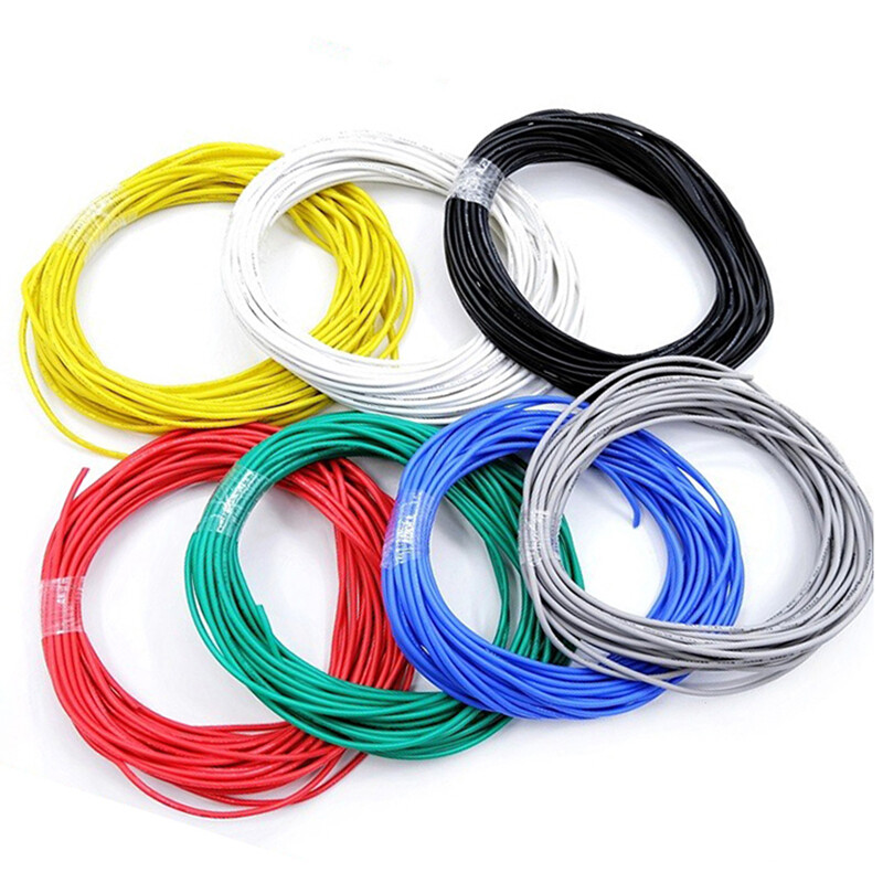 Flexible Silicone Wire Cable 30/28/26/24/22/20/18/16/14 AWG Various Colours