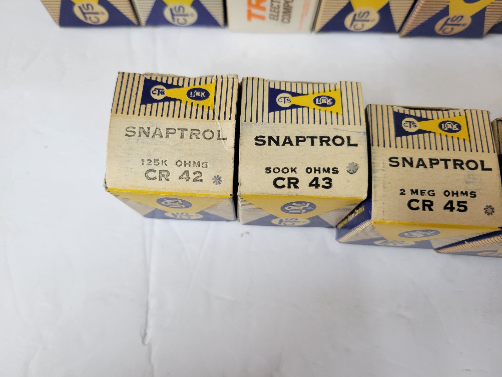 NOS Vintage CTS & TRW Brand Snaptrol Components *various numbers see list*