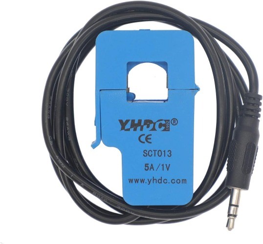 1PCS Non-invasive Split Core Current Transformer Sensor SCT013 005 5A 1V