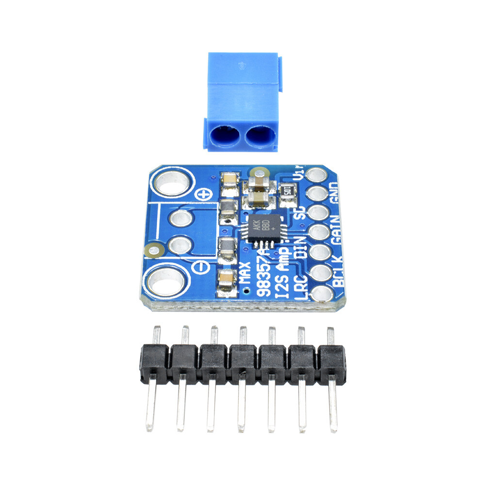 MAX98357 I2S Class D Amplifier Module Breakout Interface For Raspberry Pi ESP32