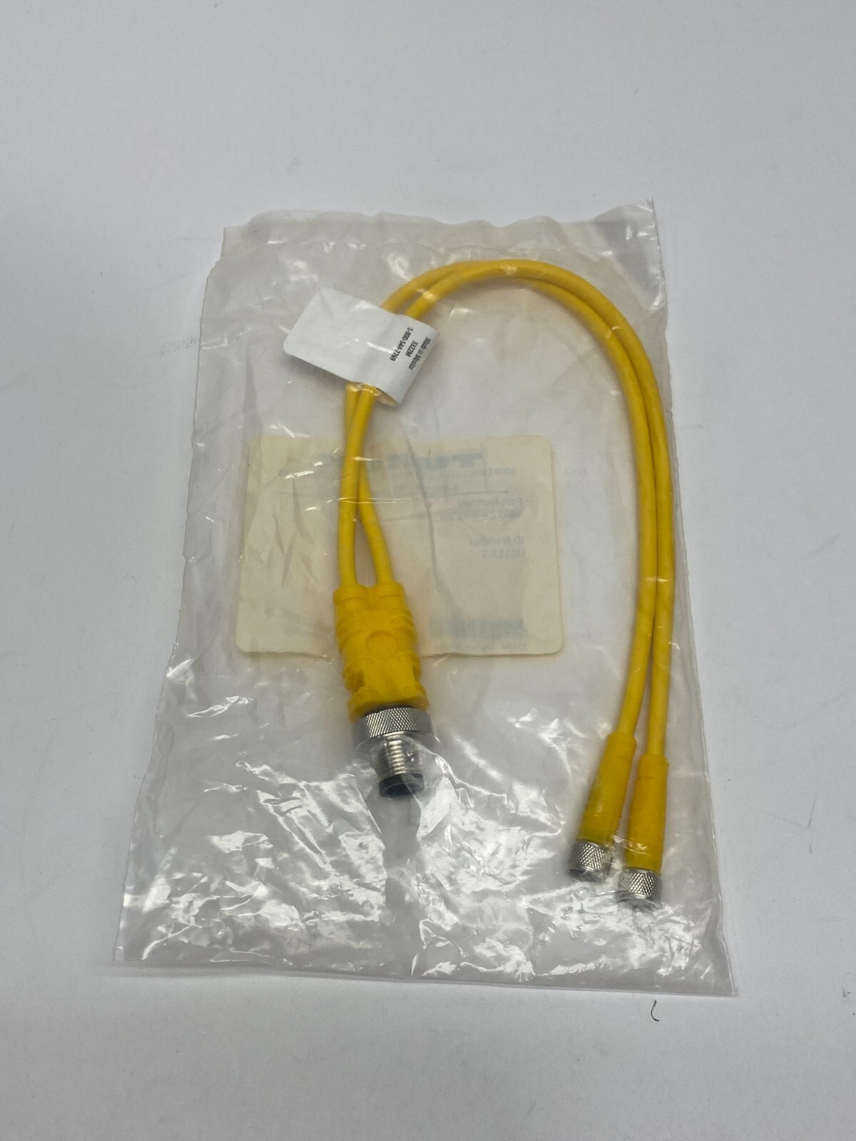 Turck VBRS 4.4-2PKG 3M-0.3/0.3 Molded Twin Junction Cable U0117-3