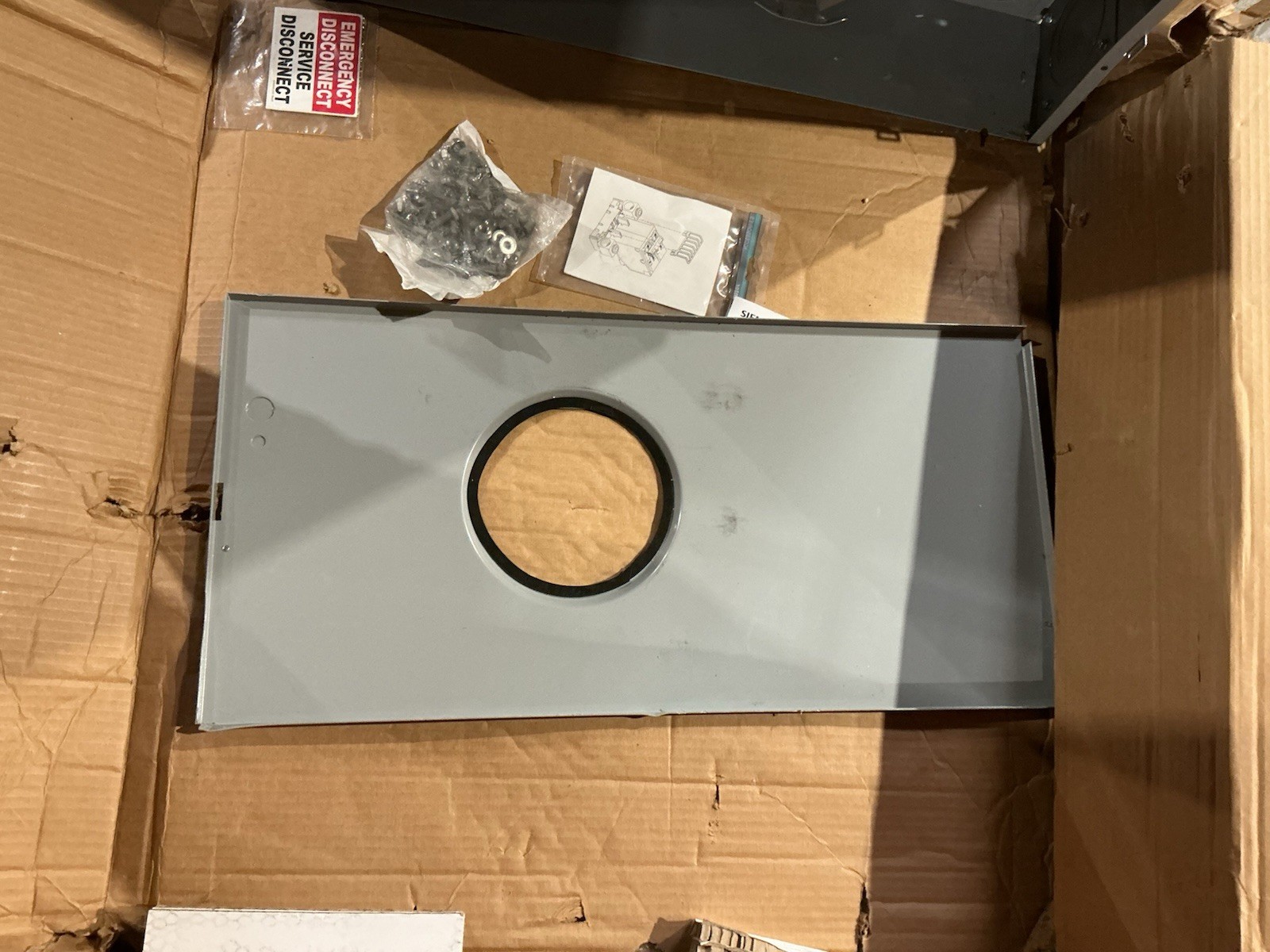 SIEMENS 400 AMP Meter & Electrical Panel MK2448B1400SCS * Cosmetic Damage