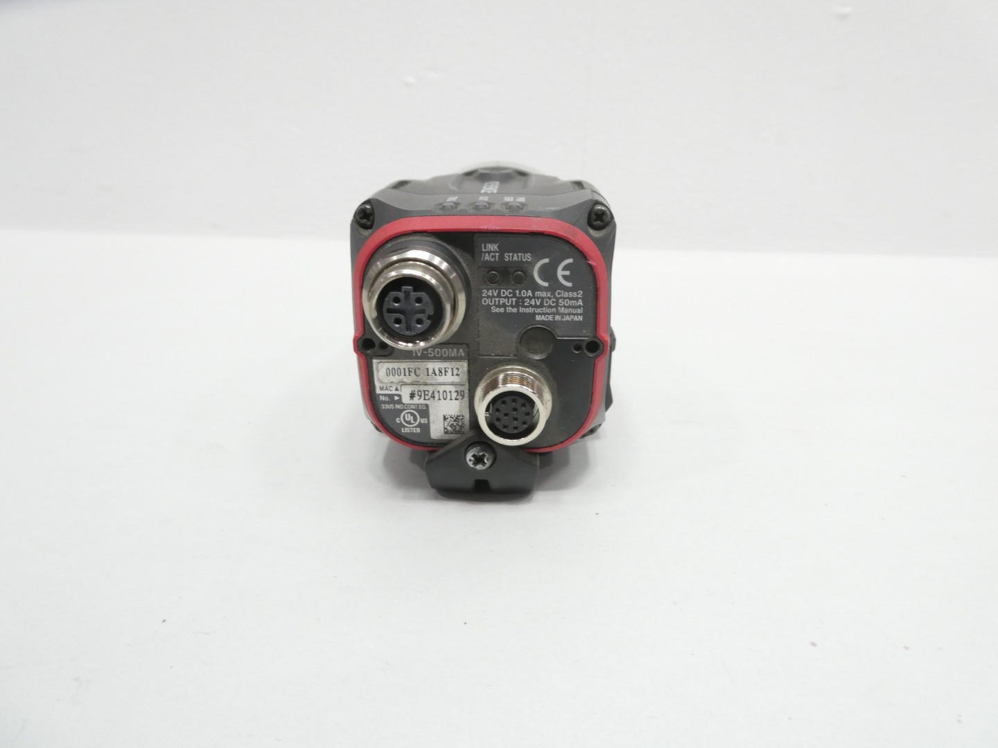 Keyence IV-500MA Automatic Monochrome Vision Sensor Camera 24v-dc