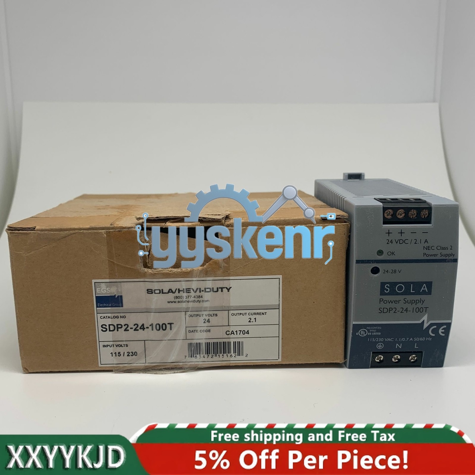 SOLA Power Supply SDP2-24-100T, SDP2-24-100T