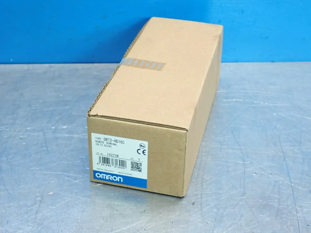 OMRON DRT2-HD16C ENVIRONMENT-RESISTIVE 16-INPUT REMOTE TERMINAL 05250770397