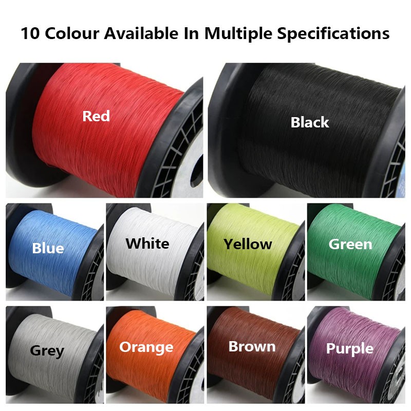 5-50M 10064 PTFE Cable Wire 26 28 30 32 34 36 40AWG Flexible Tinned Copper Cable