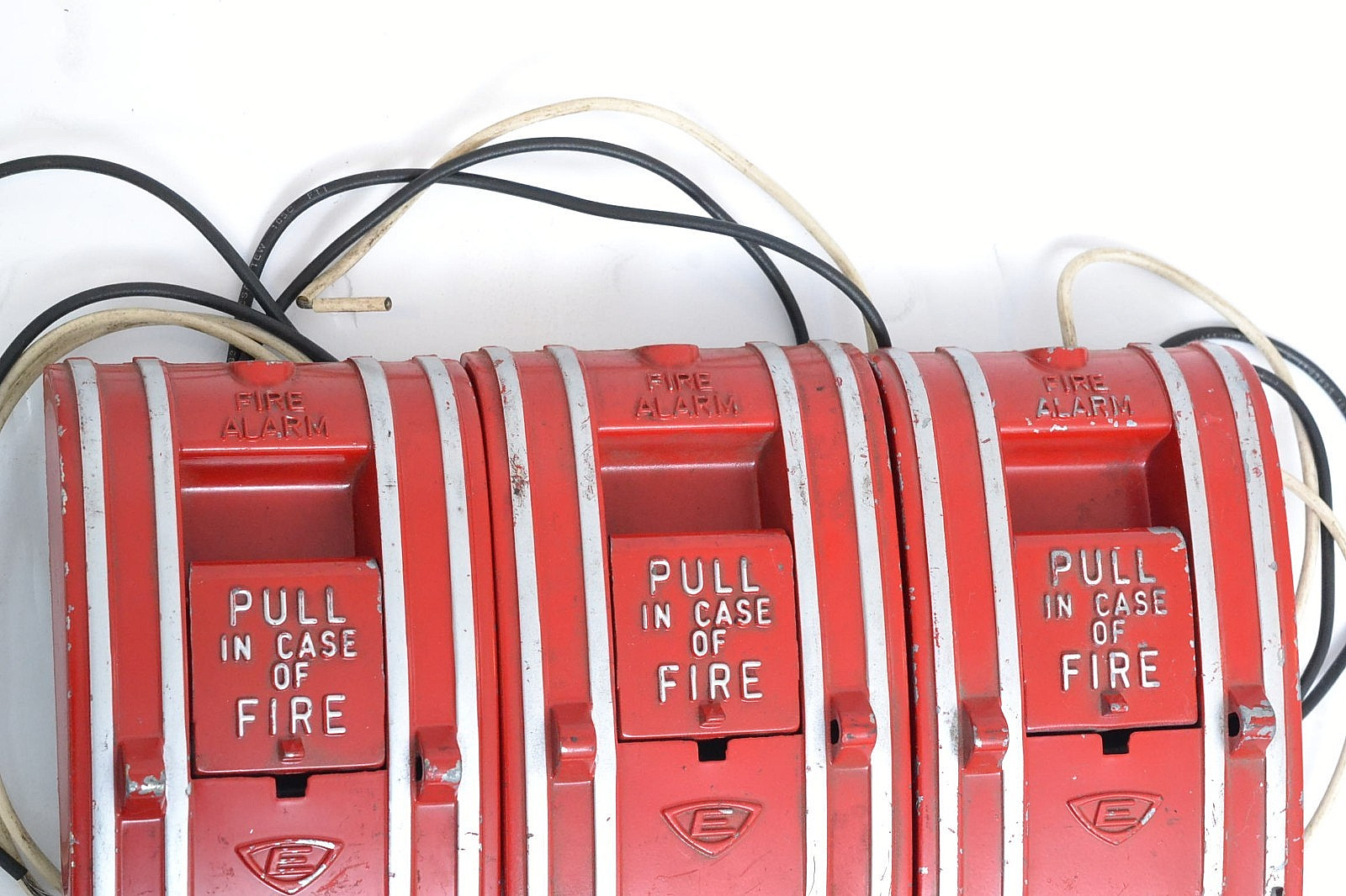 3 Edwards General Signal 270A-SP0 Fire Alarm Pull Station Non-Coded