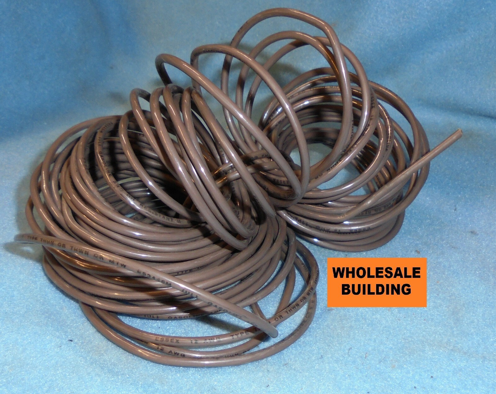 ESSEX MACHINE TOOL WIRE 12 AWG E53446M 600V BROWN