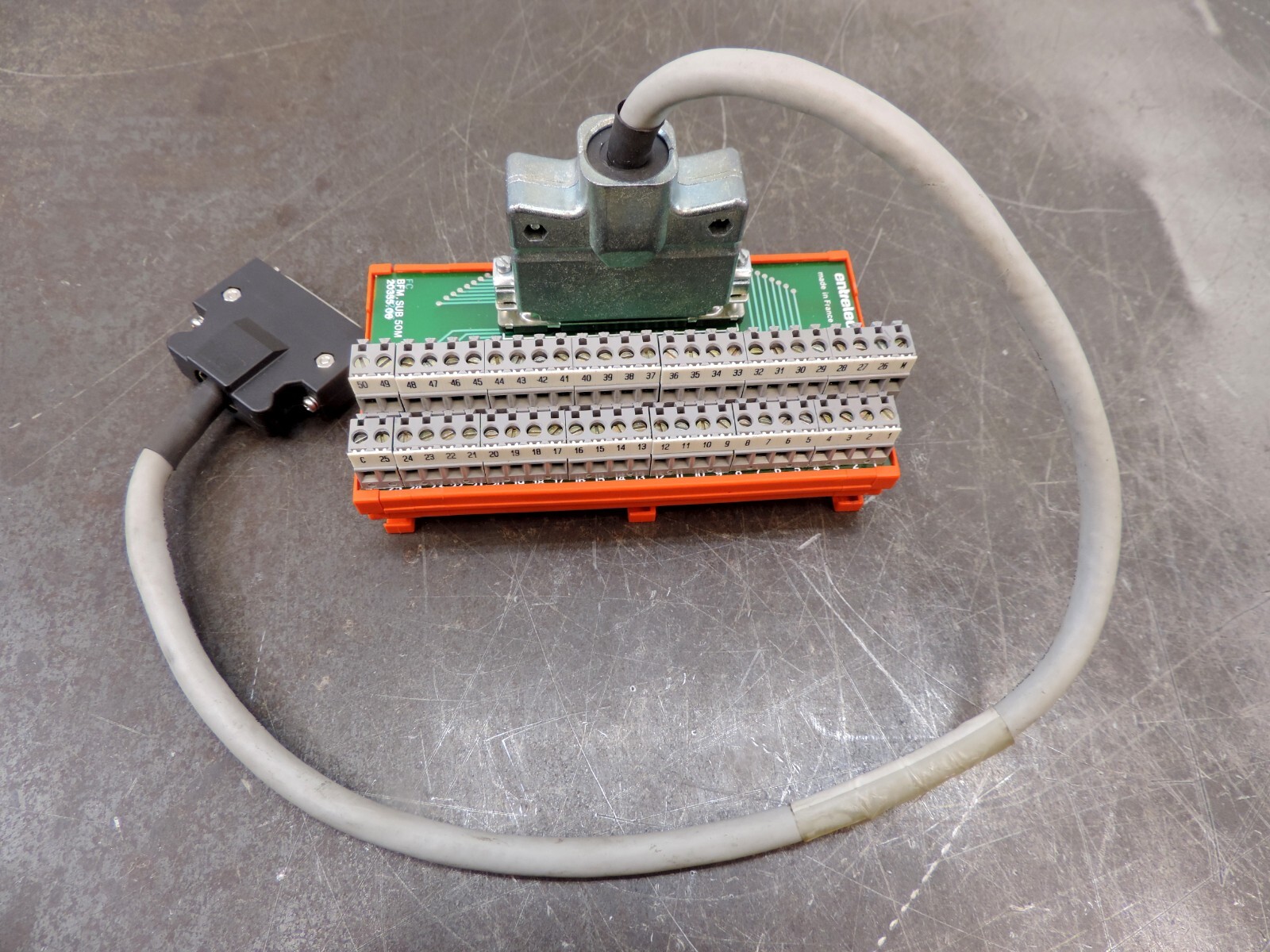 Entrelec FC BFM. SUB 50M HR 20355.06, 50 Terminal, Connector Module