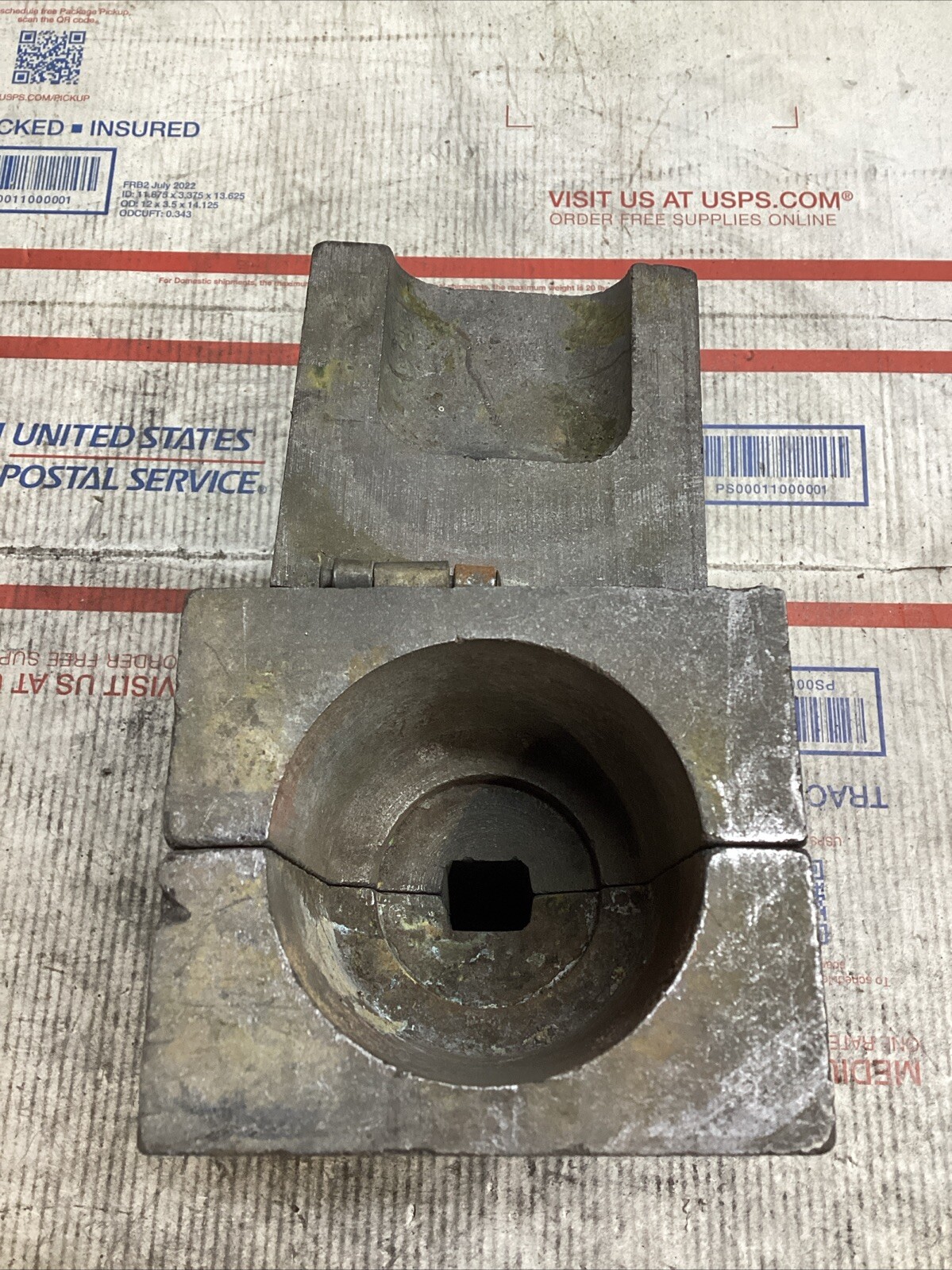 ERICO CADWELD IP-D BQCCHCH MOLD BQ-1/8 x2 RUN & TAP #200 CART ED4U 3295
