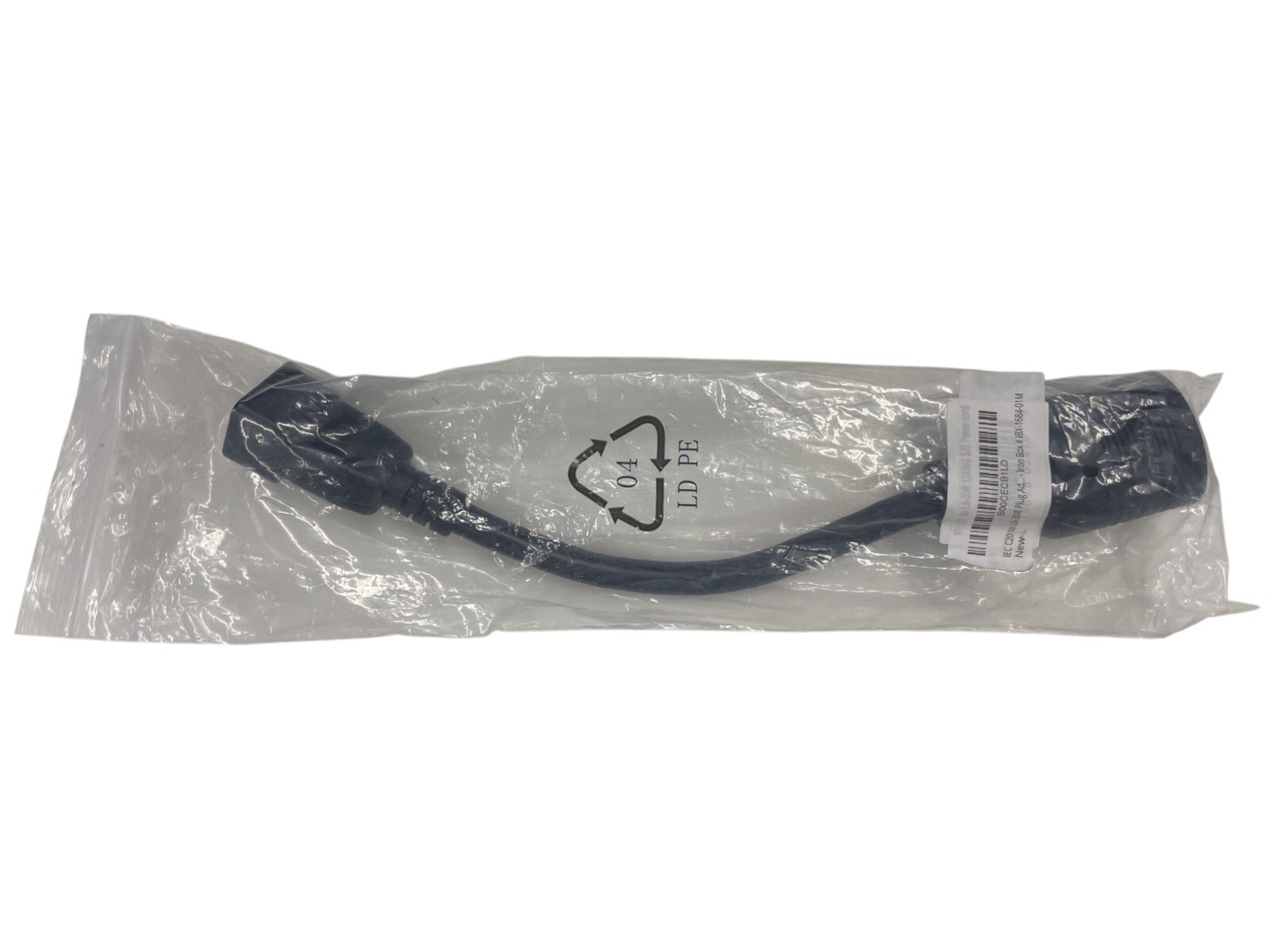 IEC C20 to L6-30R Adapter Cord 1ft 12 AWG SJT Power Cord Iron Box #IBX-1684-01M