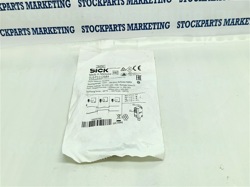 Lot 2pcs. Sick GL6-P1112S84 1094532 Photoelectric Switch Sensor NNB