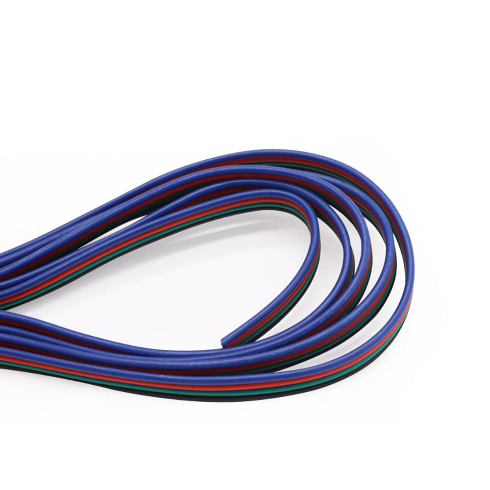2P/3P/4P/5P/6P Flat Ribbon Cable 22AWG 20AWG 18AWG Electronic Extension Wire