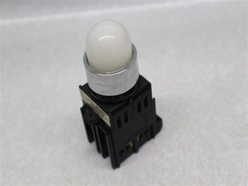 Maruyasu Electric White Light Indicator Pilot Lamp P.200V-220V S.5V 0.2A