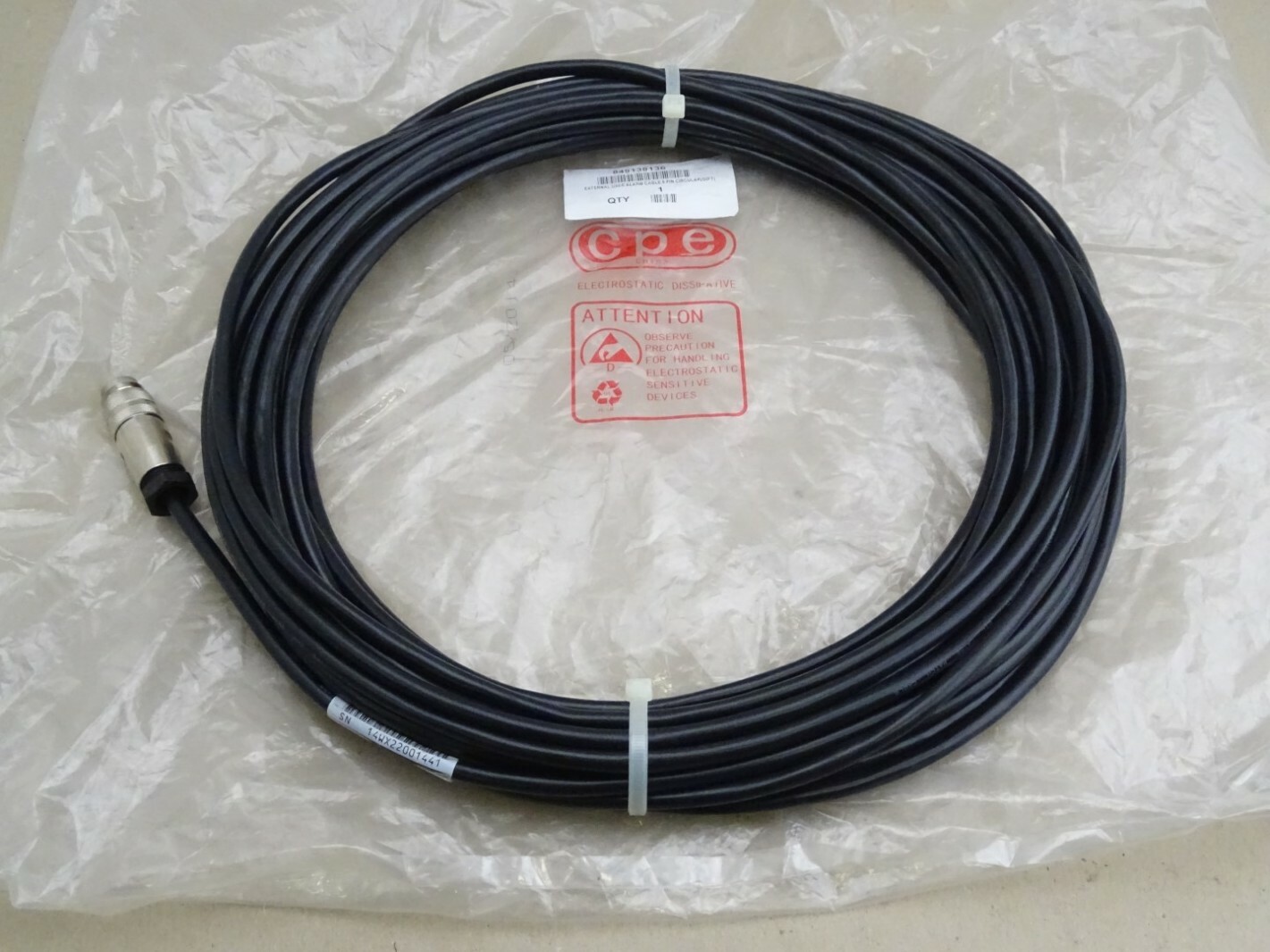 CPE Eternal user Alarm Cable 8 Pin Circular , 849138136