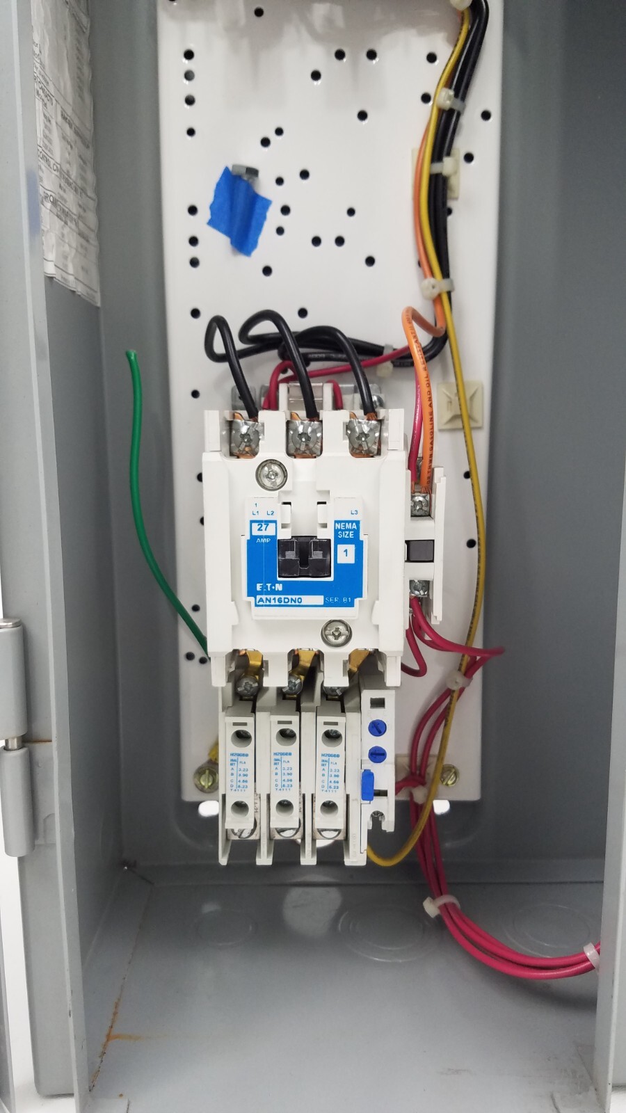 ECN1611CRC Eaton Size 1 480V Combination Starter W/Fused Disconnect