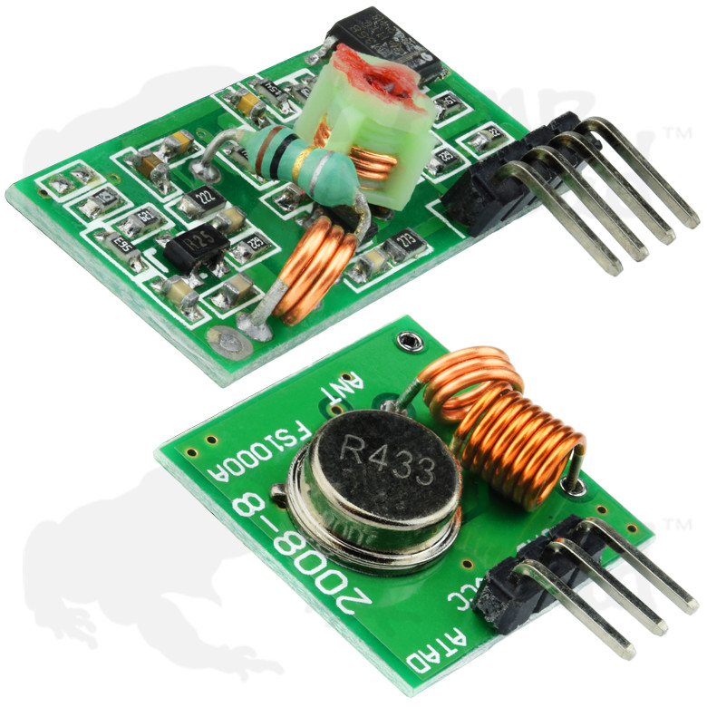 433Mhz RF Transmitter & Receiver Radio Link Remote Module Kit Arduino PI TTL