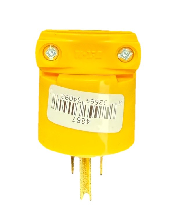 Cooper/Eaton 4867-BOX 15-Amp 125-Volt Heavy-Duty NEMA 5-15 Straight Plug (10PK)