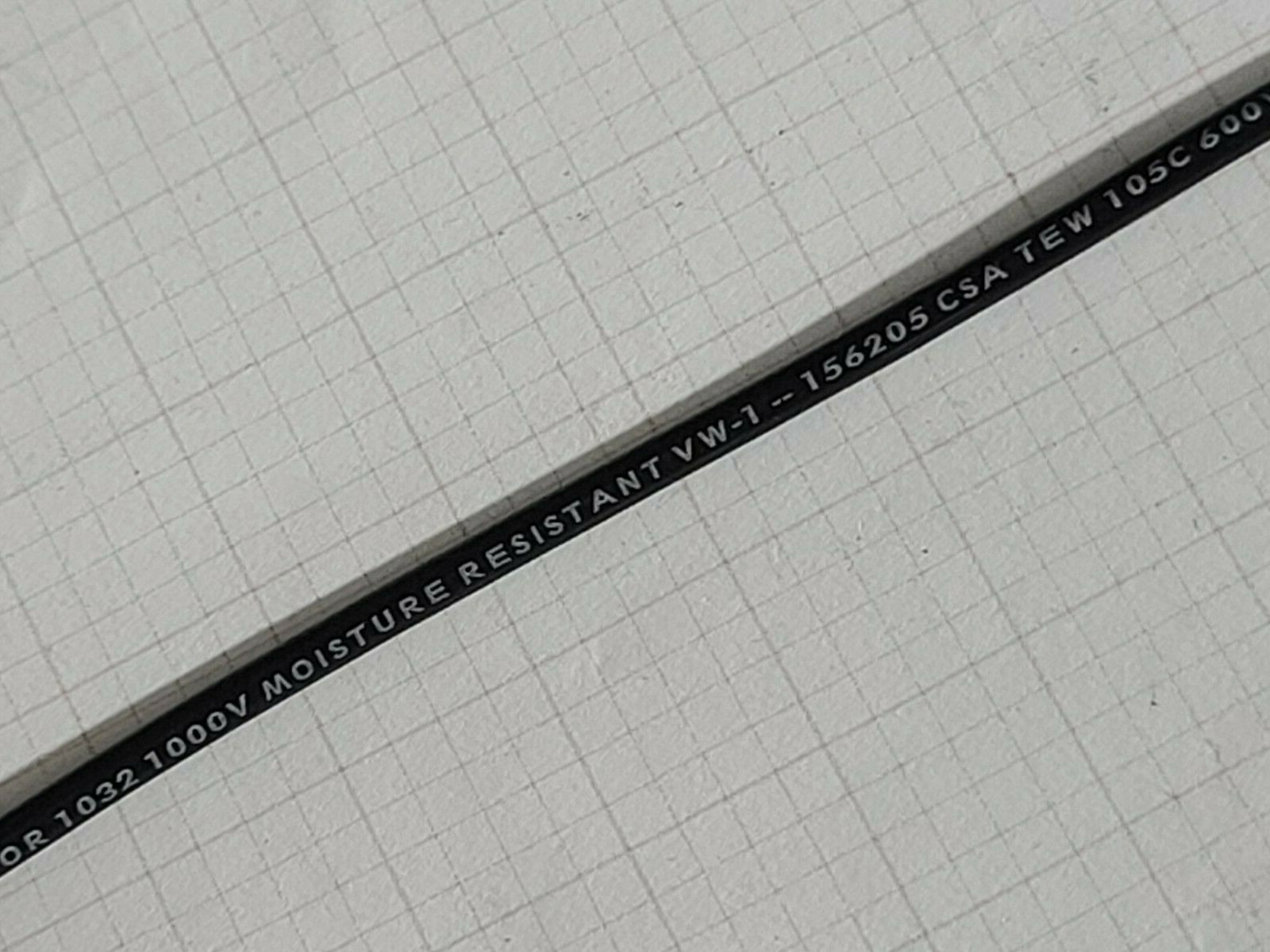 Southwire/Copperfield #16awg 26x30T Boat Cable Hook-Up Wire UL-1015 Black /100ft