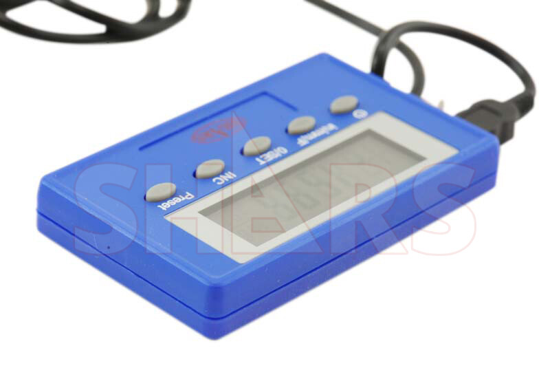 Shars 12″ Digital DRO Large LCD Readout Scale IP54 For Bridgeport Mill Lathe %}
