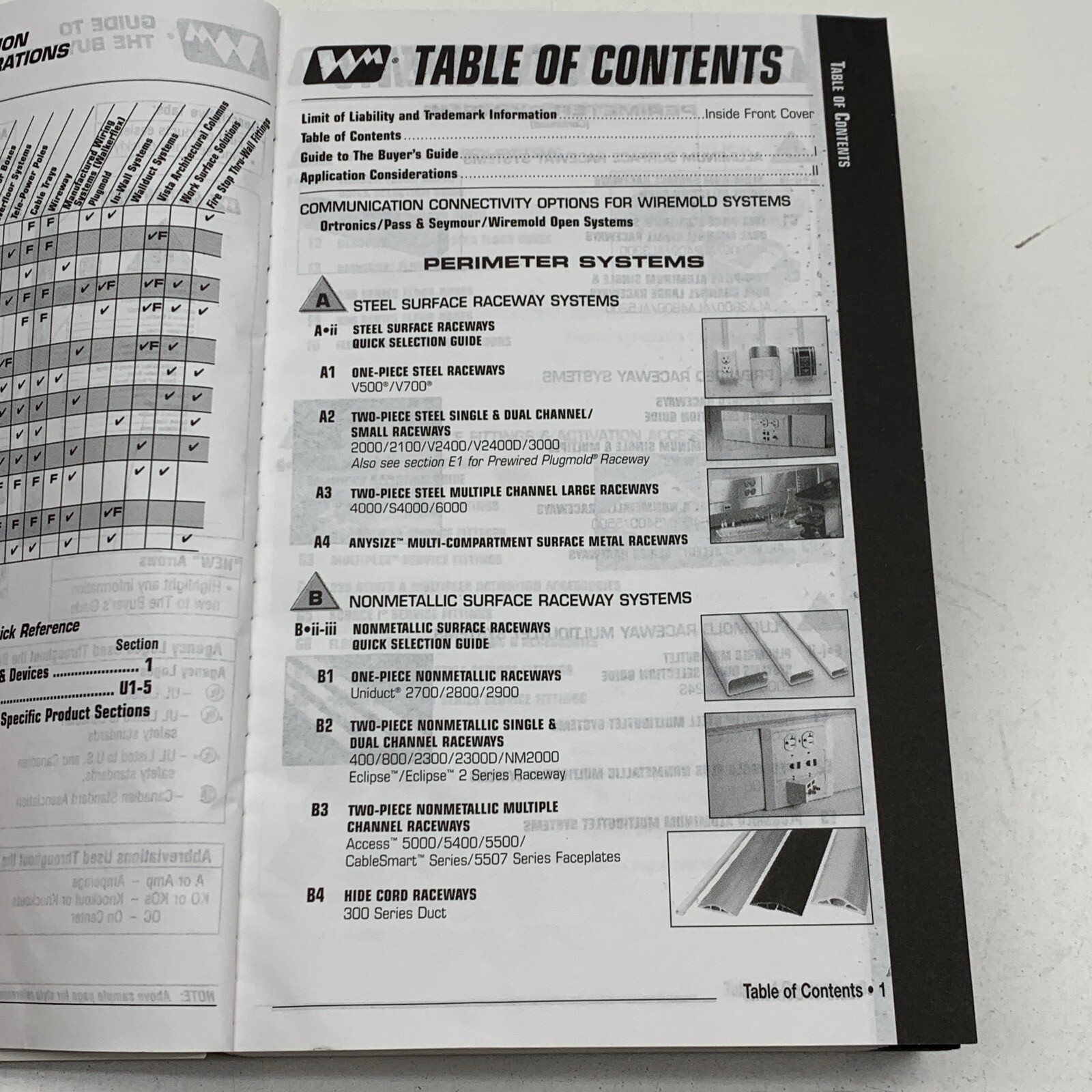 Vintage 2004 Wiremold Walker Products Buyer Guide Catalog Order Book