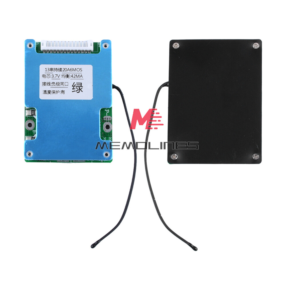 13S 48V 20A 30A Same Port Battery Protection Board for 18650 Li-ion Battery DIY