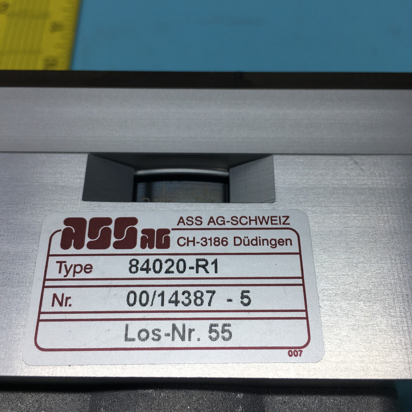 ASS AG-Schweiz 84020-R1 ActuatorDirect Drive, HY200 3437 0560 AG04 VAT, 133425