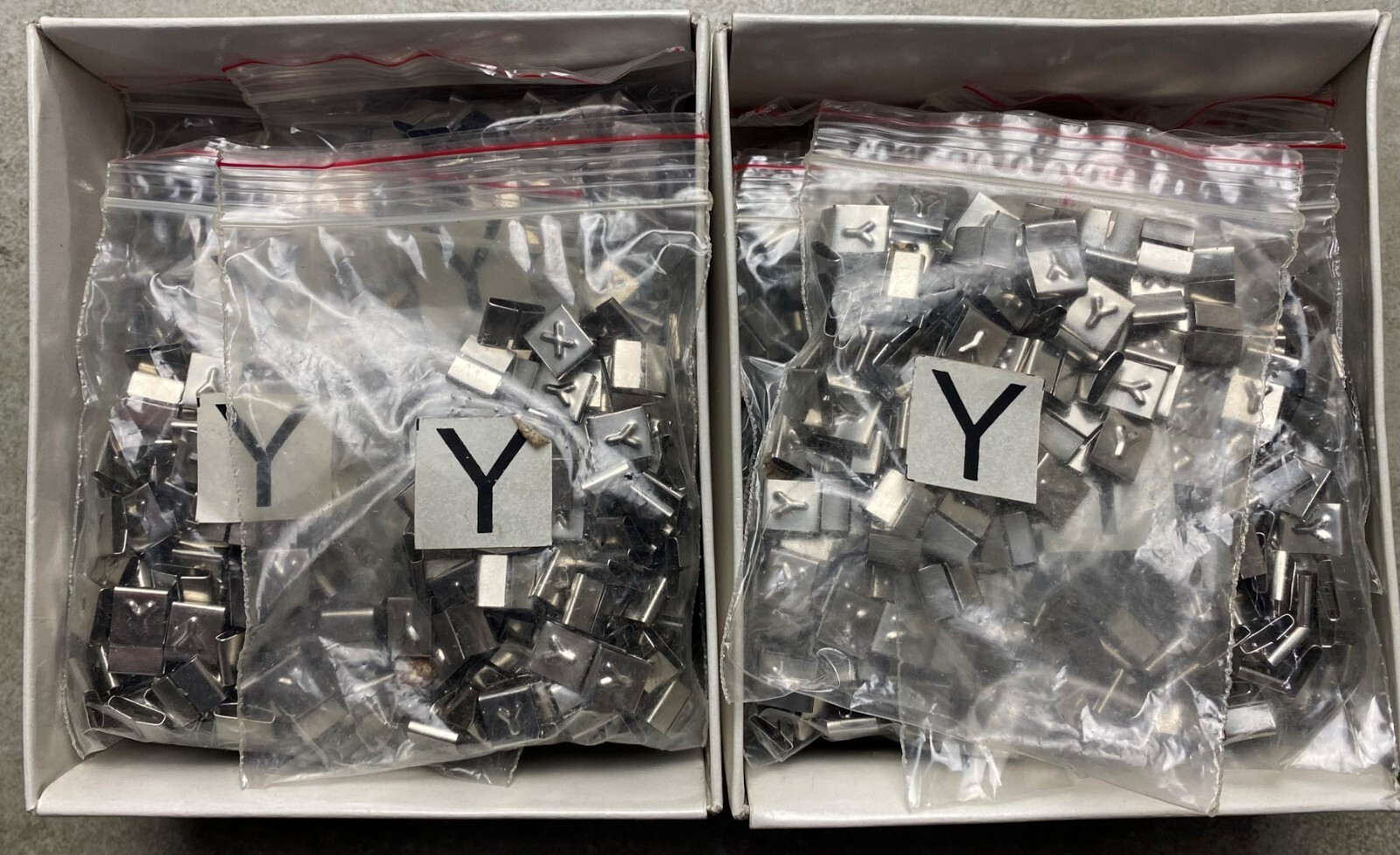 HAYATA ID-Y, Stainless Steel Cable Marker 316SS, Symbol “Y” , 100 Pc’s Pkt