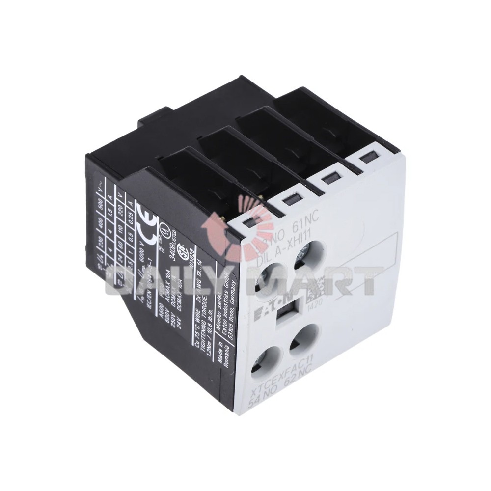 New In Box EATON DILA-XHI11 Auxiliary Contact Block