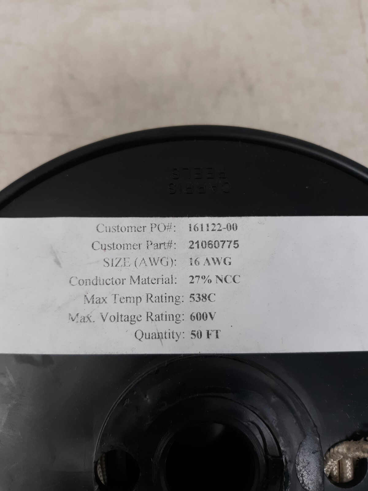 50′ PTFE Cable Wire 16 awg Flexible Tinned Copper Stranded