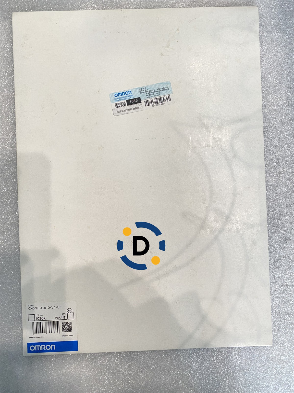 New OMRON CXONE-AL01D-V4-UP programming software