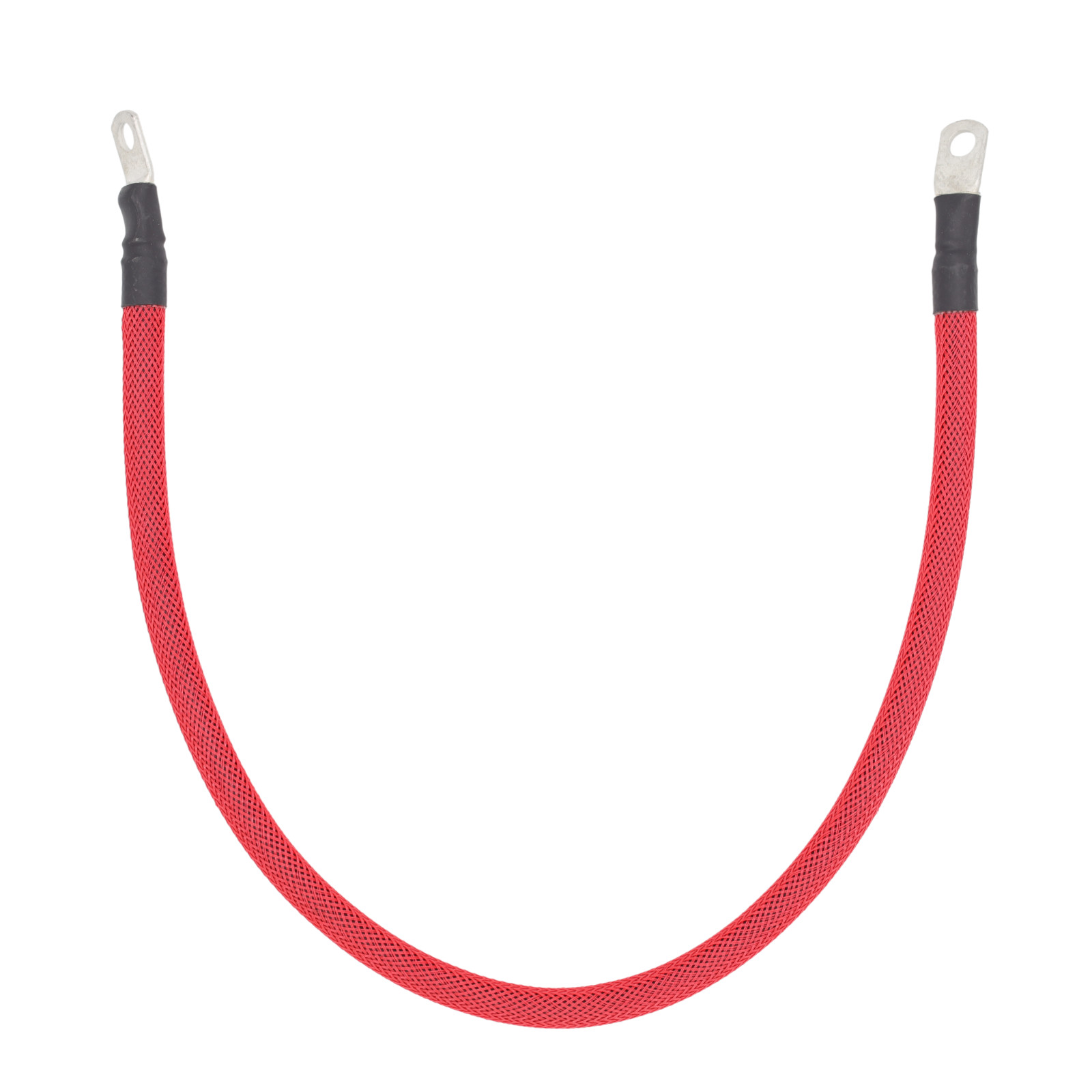 2 AWG Gauge Custom Battery Cable Copper Braided (Red)