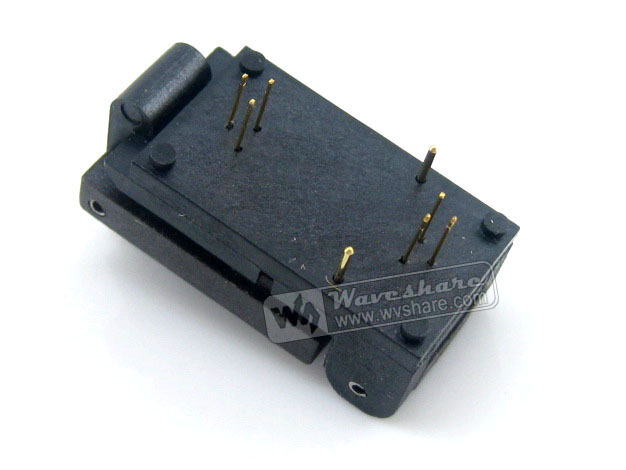 SOT6 SOT-23 499-P44-10 (REV.B) Wells IC Test Burn-in Socket Adapter 0.95mm Pitch