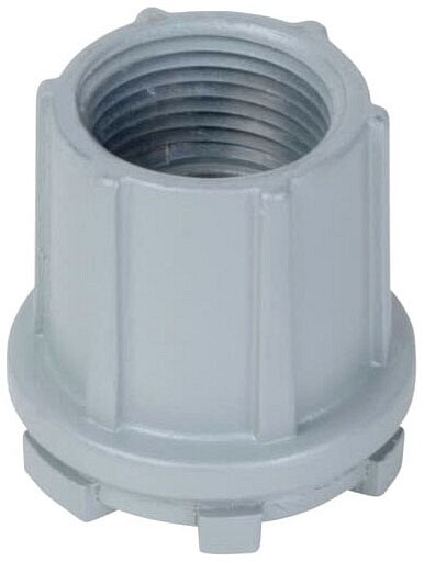 Red Dot B9002, 3/4″, Silver, Zinc, Rain Tight Conduit Hub, 1 pc