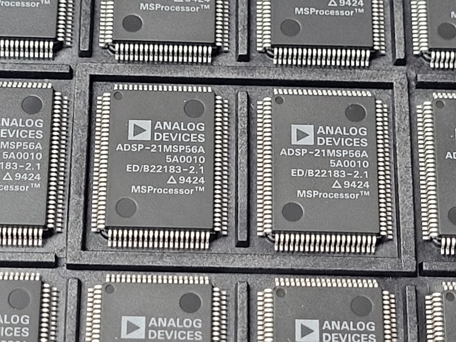 ADSP-21MSP56A MIXED SIGNAL PROCESSOR WITH HOST INTERFACE PORT 100P QFP