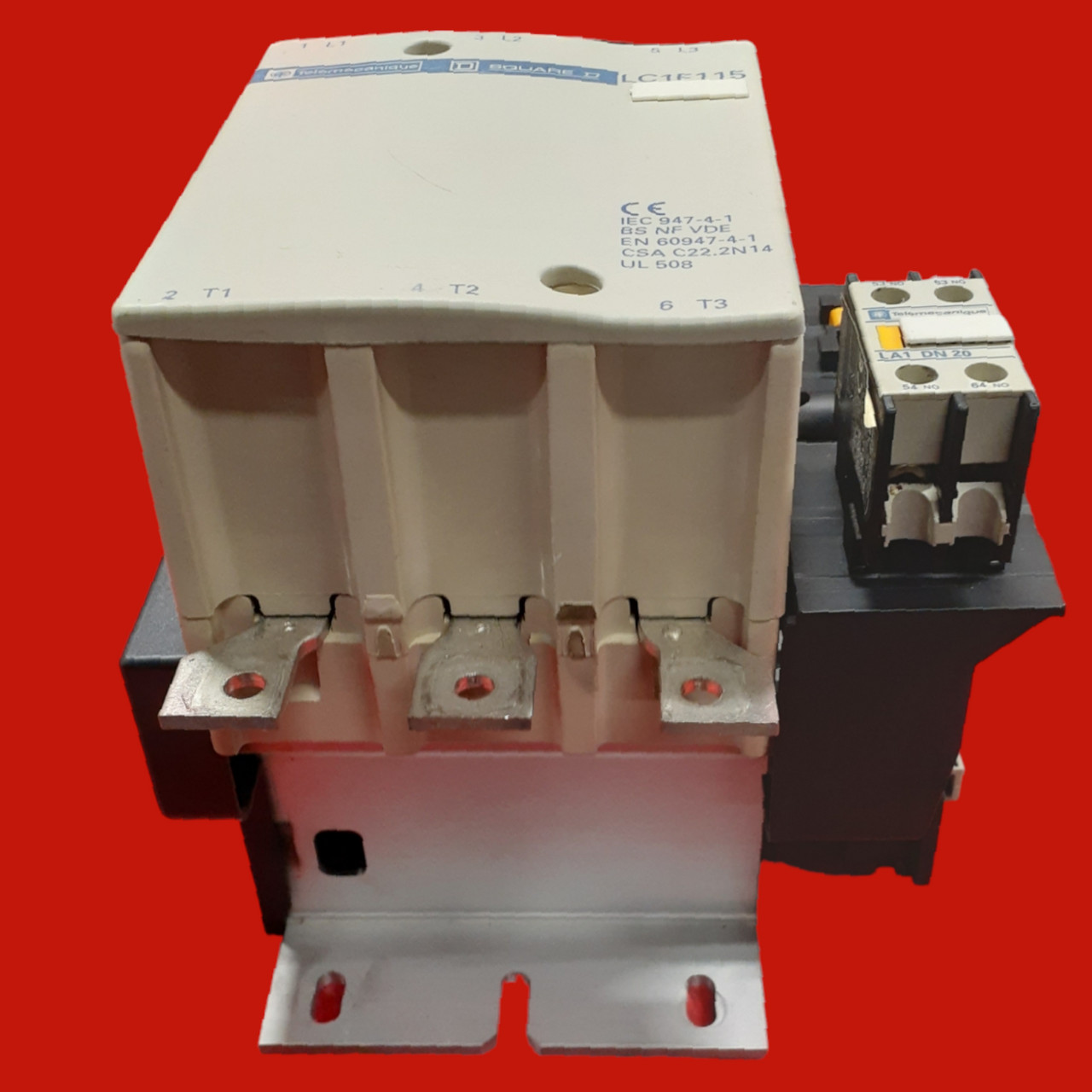 Square D Telemecanique Contactor, LC1F115