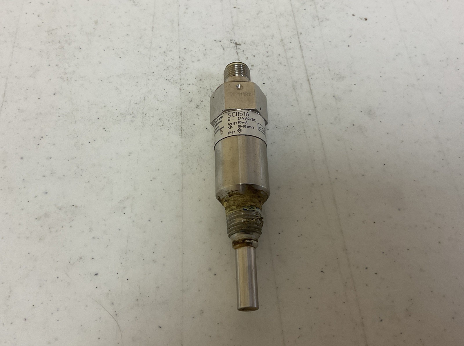 IFM ELECTRONIC SC0516 CARRIER FLOW SWITCH, FREE SHIPPING