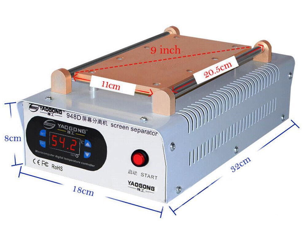 948D New Mobile Phone Screen Separator Burst Screen Repair Heating Table