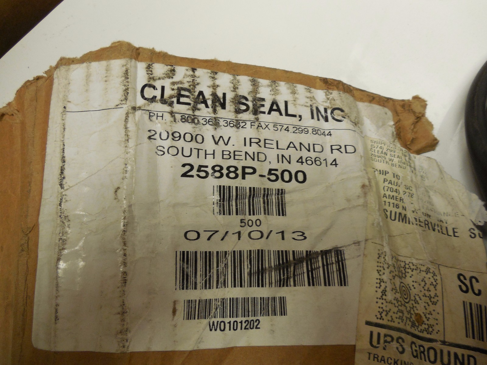 CLEAN SEAL 2588P-500 TIARA YACHTS 5293590 1/8″ MARINE RUBBER U TRIM GASKET 55FT
