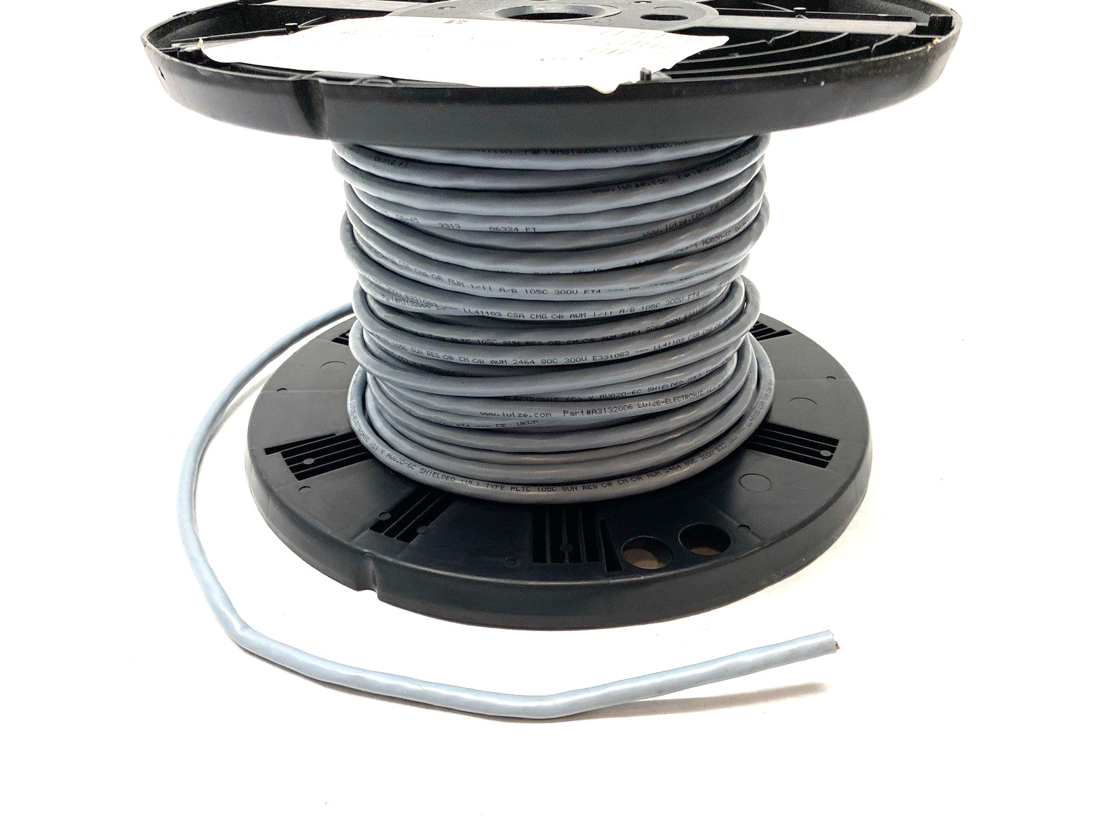Lutze A3132006 Flexible Electronic Cable (C) PLTC PVC Shielded SOLD IN 10′ UNITS