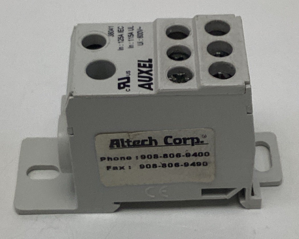 Altech Corp. 38041 Power Distribution Block 115 Amp, 600VAC