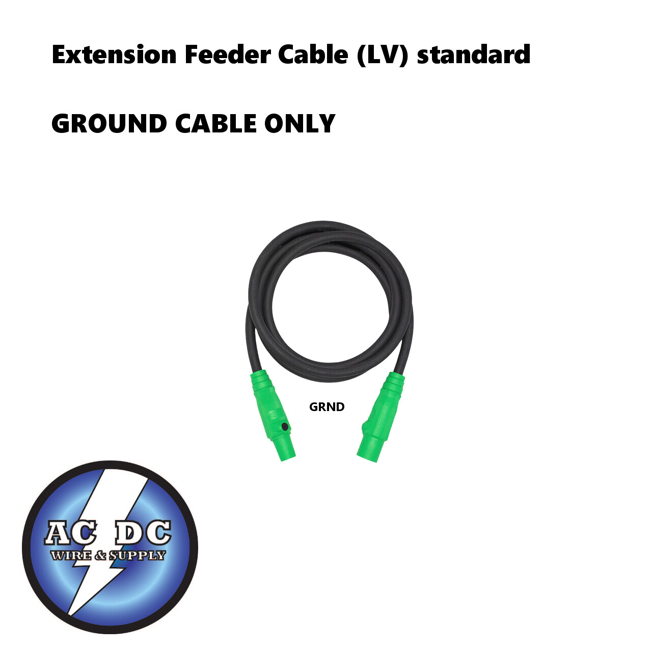 #2 600V TYPE SC CAM LOCK CORD SET OF {5} M/F 600V