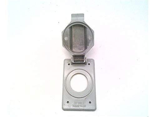 Crouse Hinds DS1020G, 1.70″ CAST ALUMINUM RECEPTACLE COVER, 1GANG, 1PC