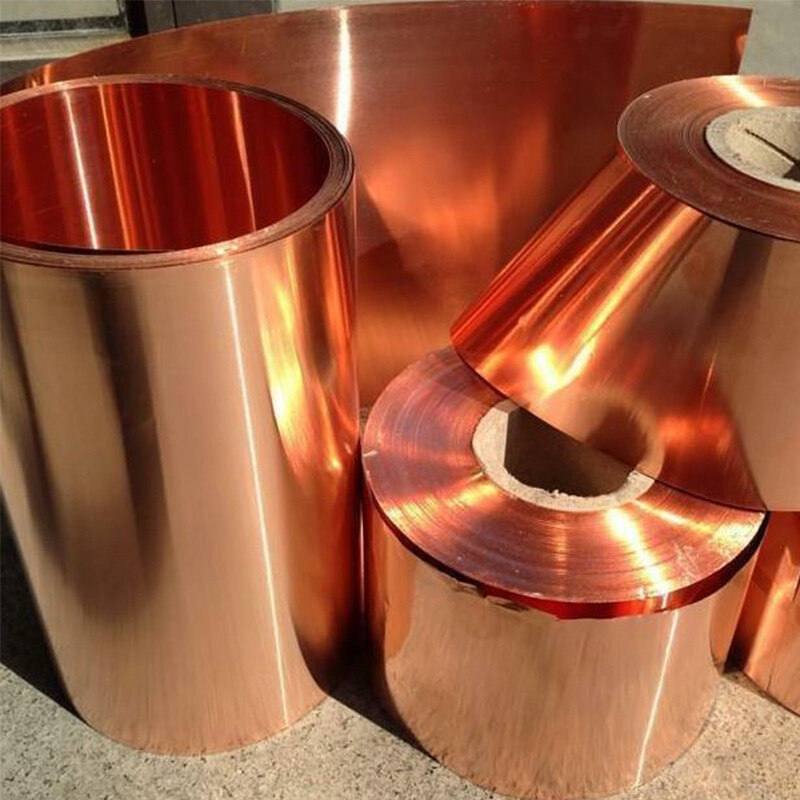 1 Meter 99.9% Pure Copper T2 Cu Metal Sheet Foil Plate Strip Thickness 0.01-1mm