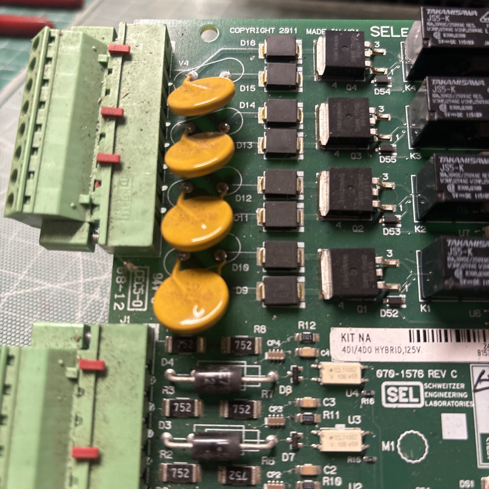 SEL SELECT CPU /COM 070-1576 Rev C