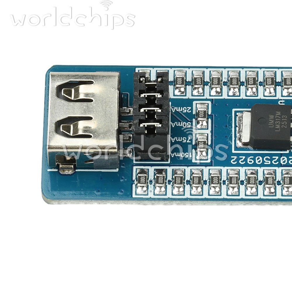 5pc USB A Power Bank Virtual Load Anti-Shutdown Module Switchable Output Current