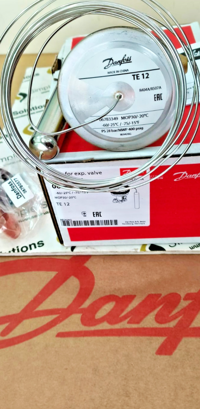 1PC- Danfoss 067B3349 Element for expansion valve TE 12, R404A/R507A- NEW