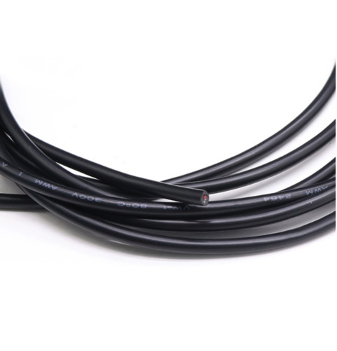 UL2464 28AWG Power Cord Soft Cable 2/3/4/5/6/8/10 Core Signal Control Wire Black