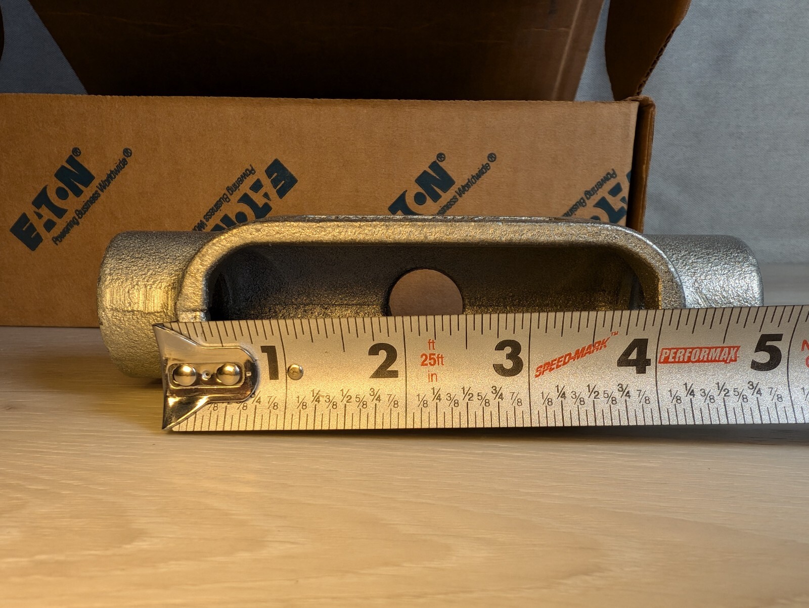 (Box of 5) Crouse-Hinds TB27 3/4″ Iron Form 7 Rigid Conduit Outlet Body NEW